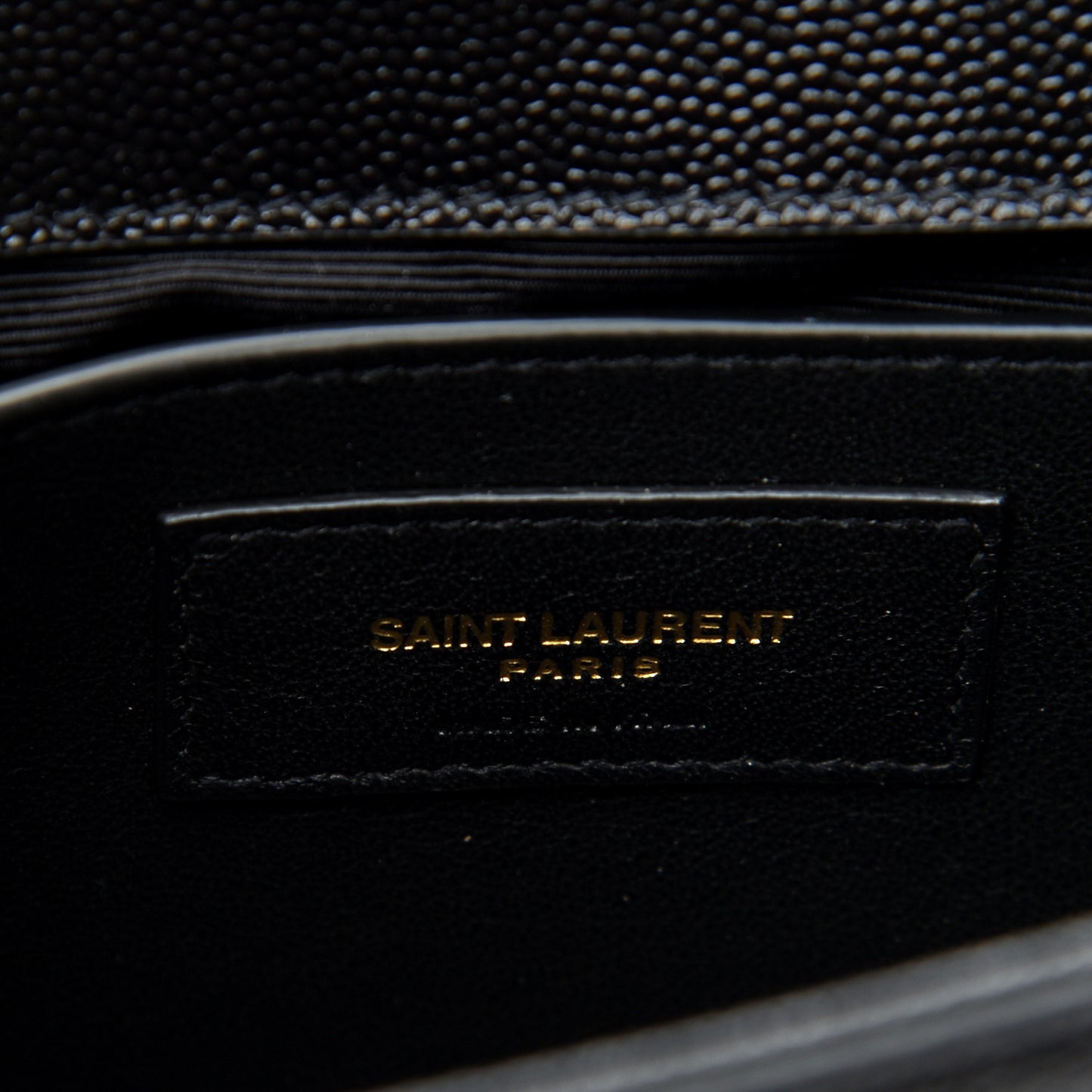 Grain De Poudre Small Monogram Kate Satchel Black