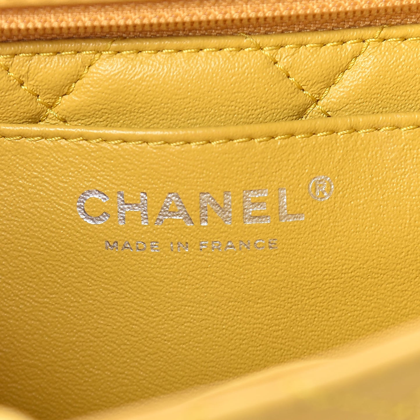 Calfskin Stitched Urban Luxury Top Handle Bag Yellow