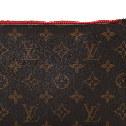 Louis Vuitton Monogram Neverfull MM GM Pochette Cherry 9 of 11