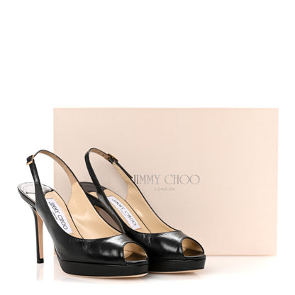 Jimmy Choo Kid Nova Slingback Pumps 35 Black 11 of 11