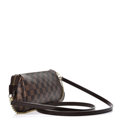 Louis Vuitton Damier Ebene Eva Clutch 3 of 9