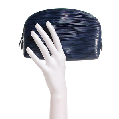 Louis Vuitton Epi Cosmetic Pouch Indigo 2 of 8
