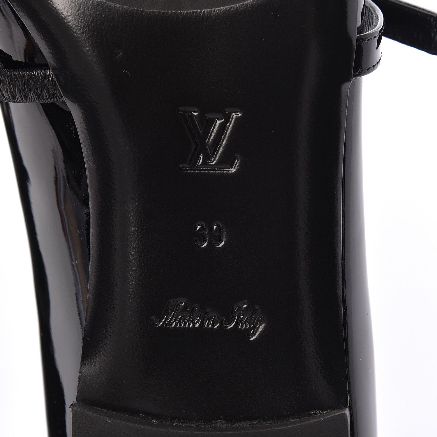 Louis Vuitton Patent Uniformes Ballet Flats 39 Black 7 of 8