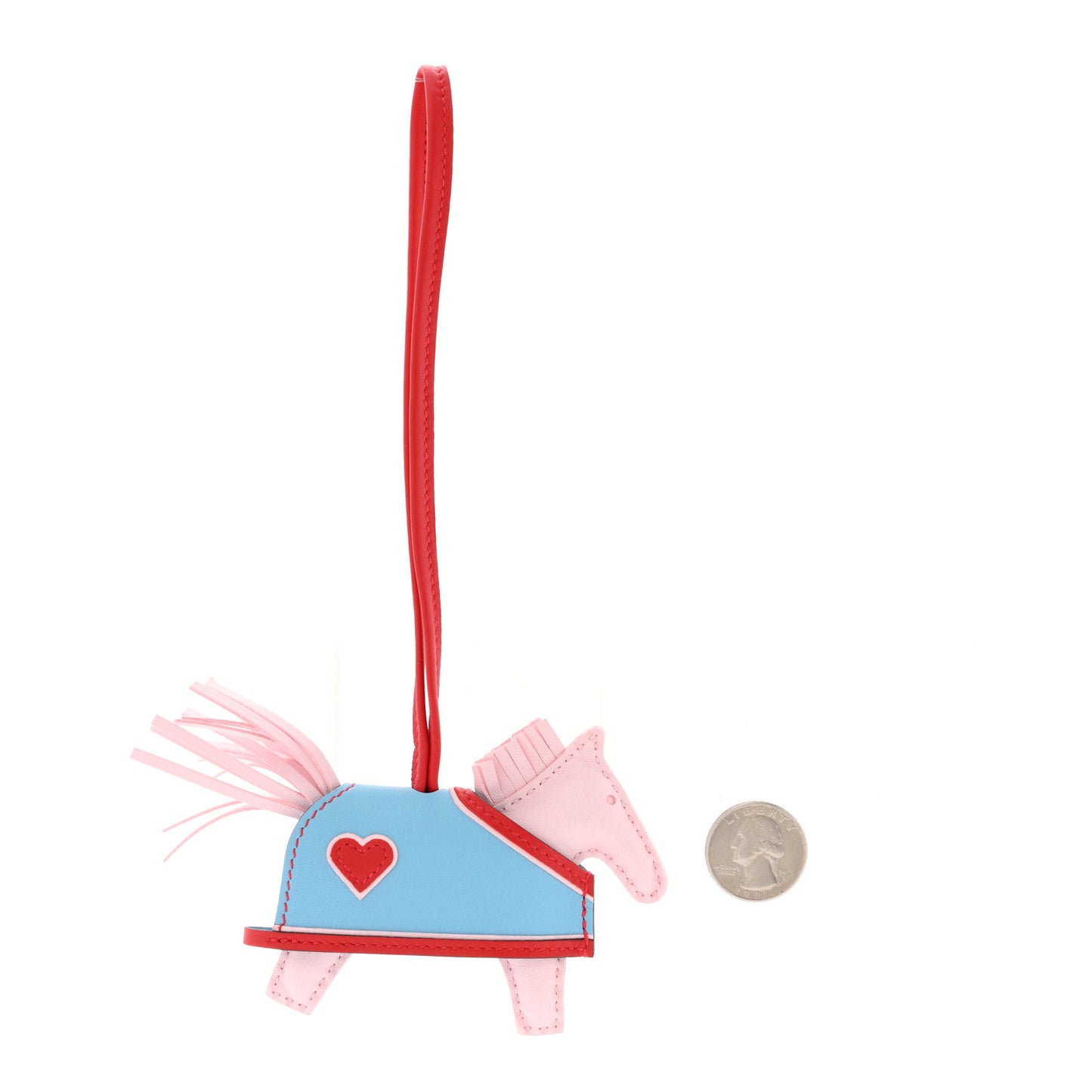 Milo Lambskin Grigri Rodeo Robeo Coeur Bag Charm PM Rose Darling Rouge Radieux Celeste
