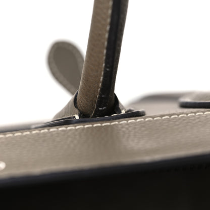 Celine Drummed Calfskin Micro Luggage Souris 9 of 11