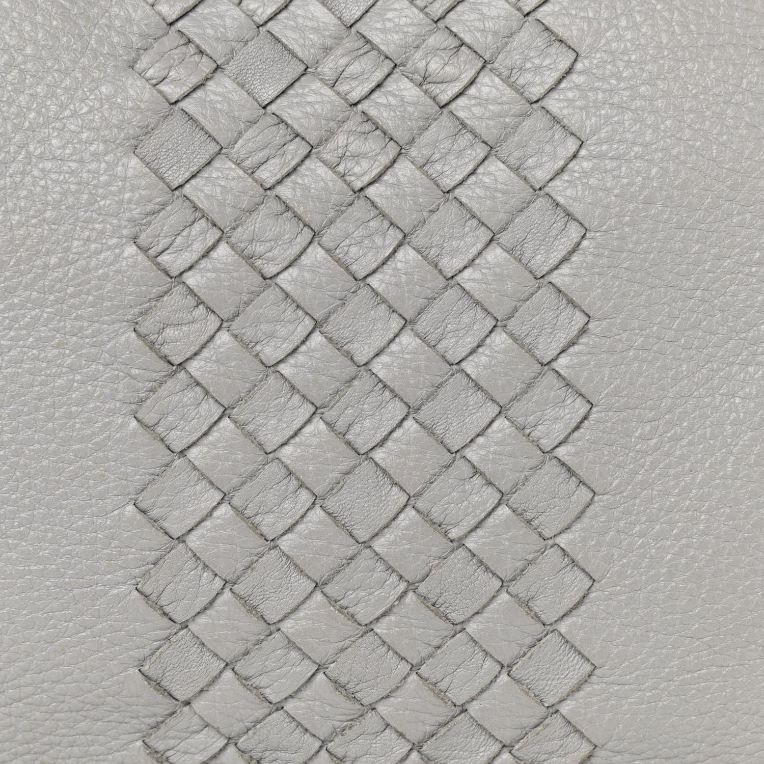 Bottega Veneta Cervo Deerskin Intrecciato Hobo Light Grey 7 of 10