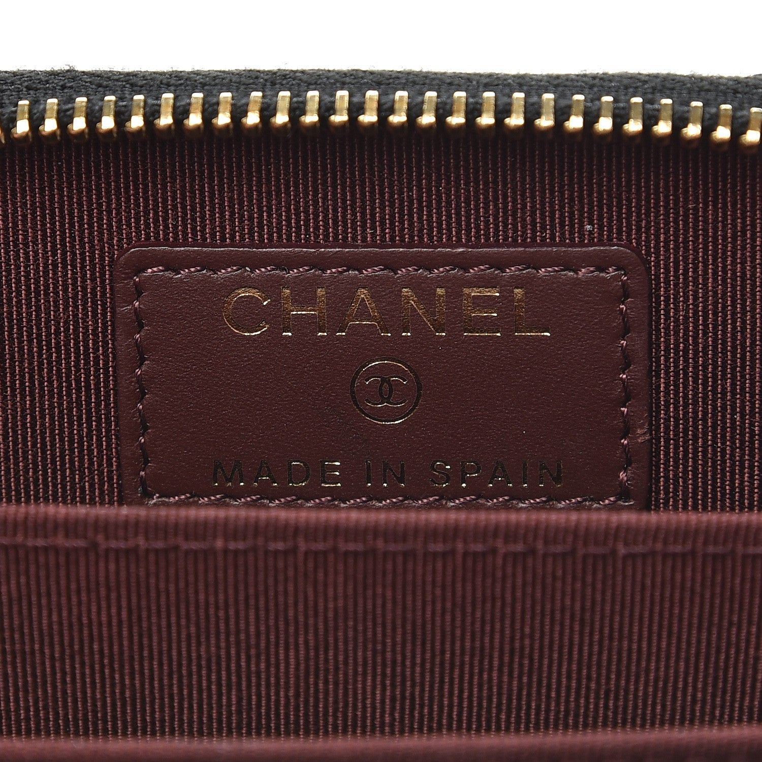 Chanel Caviar Quilted Zip Coin Purse Black 6 of 8