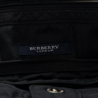 Burberry Nylon Quilted Diaper Bag Black 7 of 9