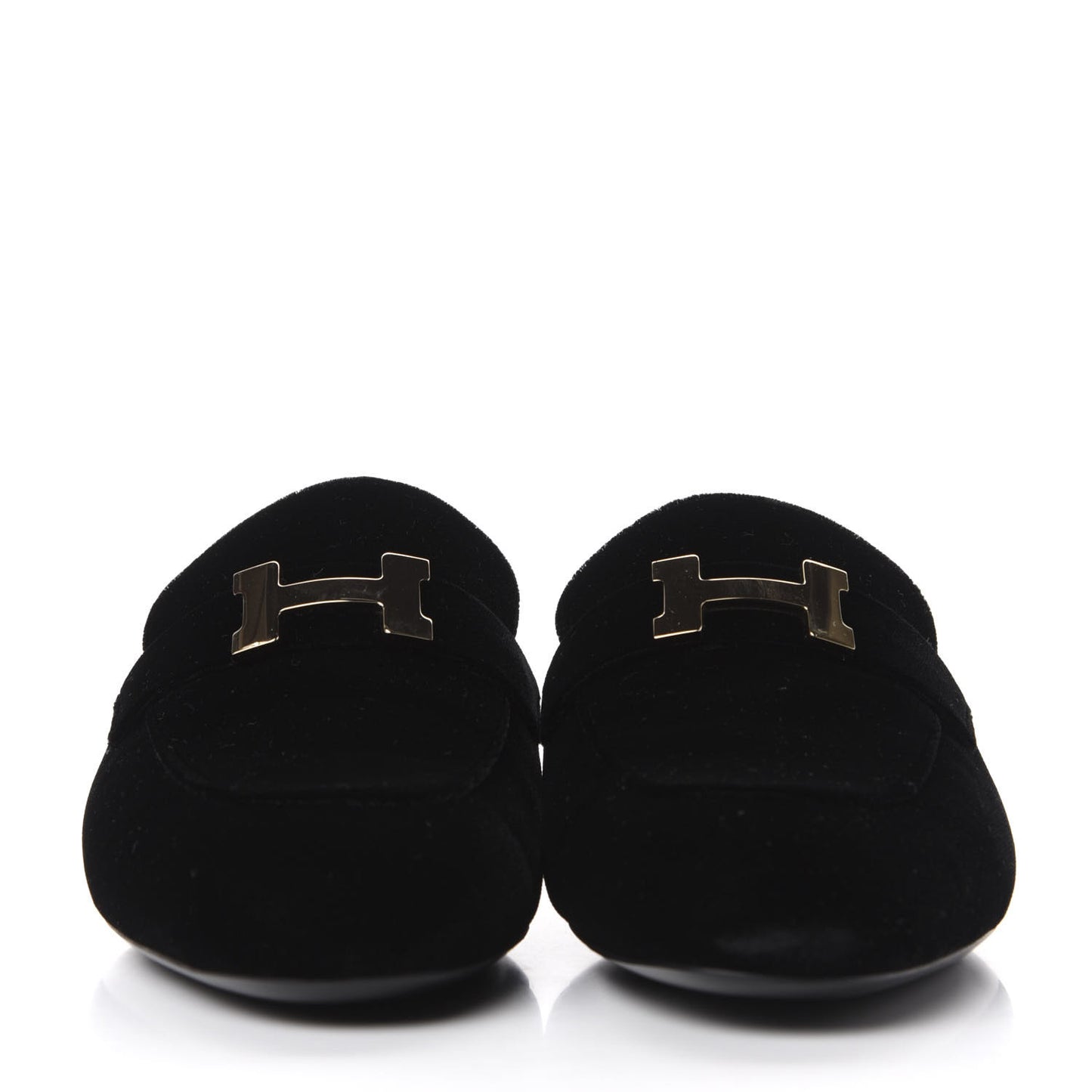 Velvet Trocadero Mule 38 Black