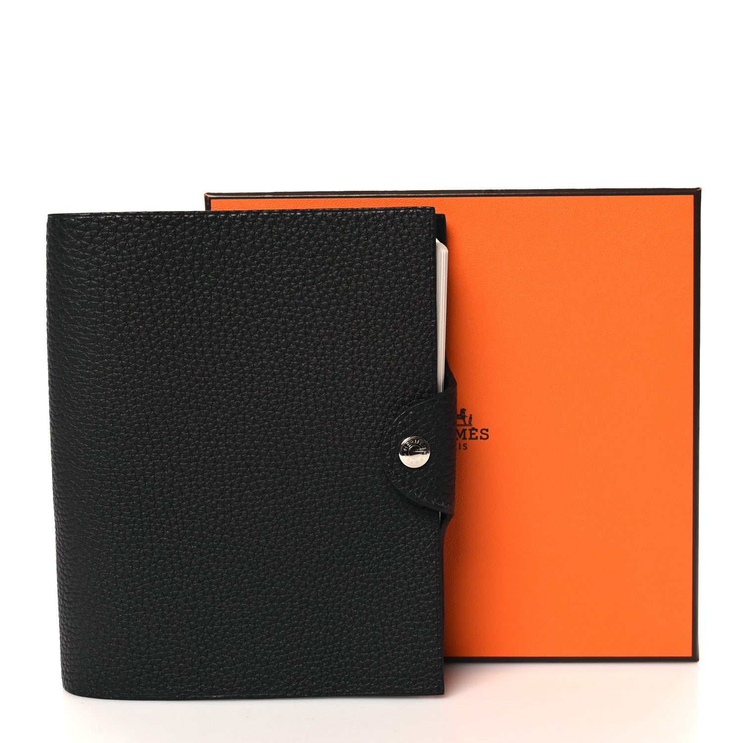 Hermes Togo Ulysse PM Agenda Cover Black 7 of 7