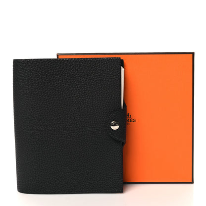 Hermes Togo Ulysse PM Agenda Cover Black 7 of 7