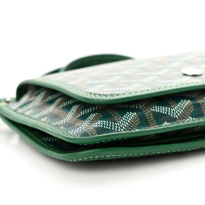 Goyard Goyardine Plumet Wallet Clutch Green 9 of 12