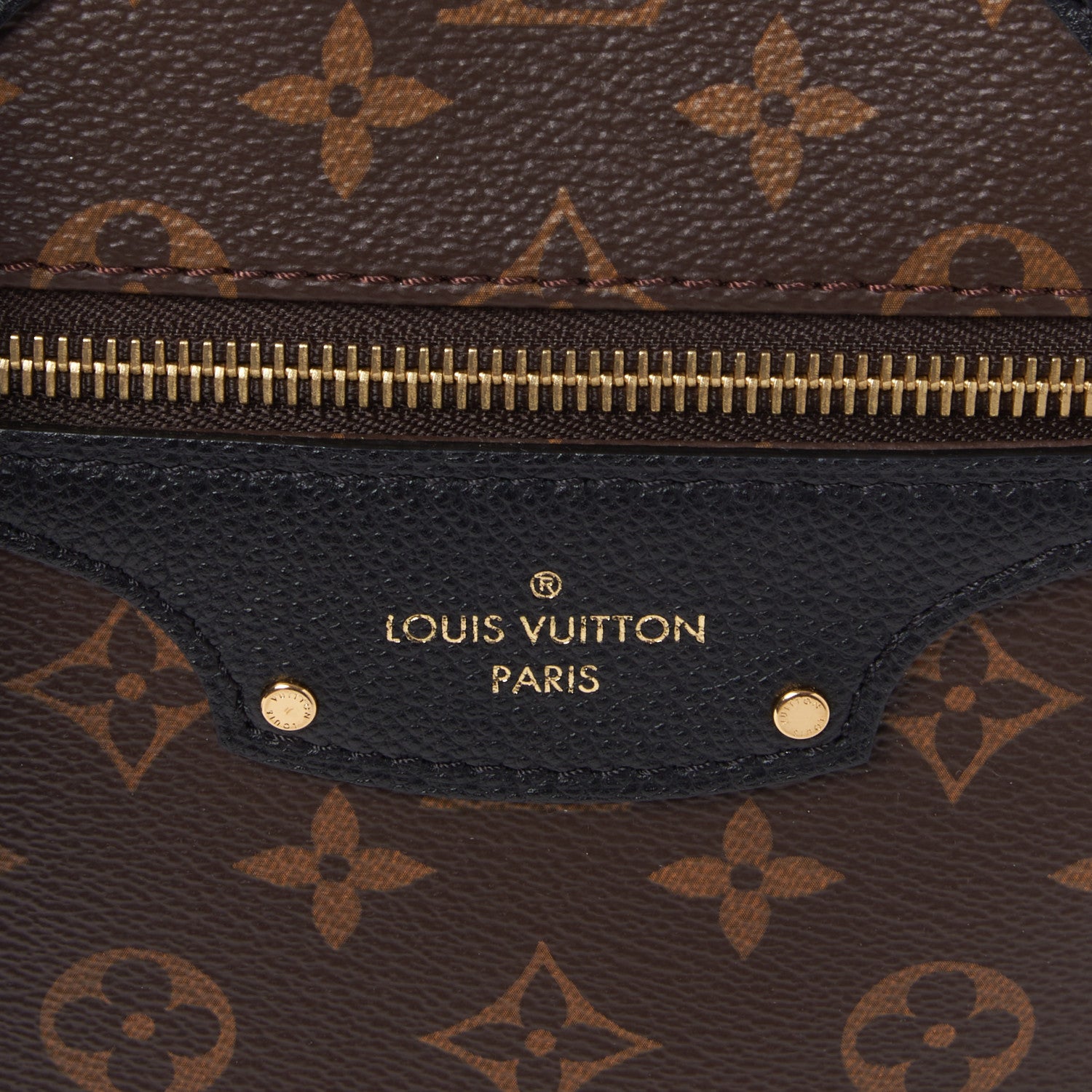 Louis Vuitton Monogram Tournelle PM Black 7 of 8