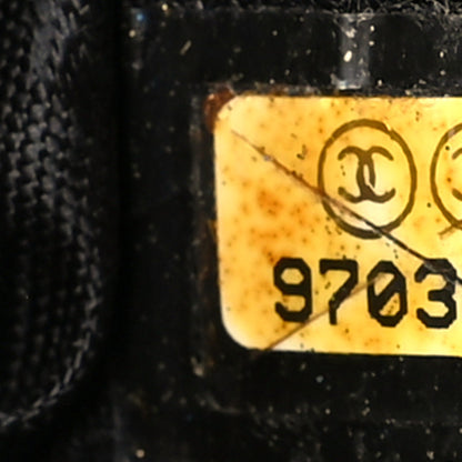 Chanel Caviar Square Stitched Large Tote Black 10 of 12