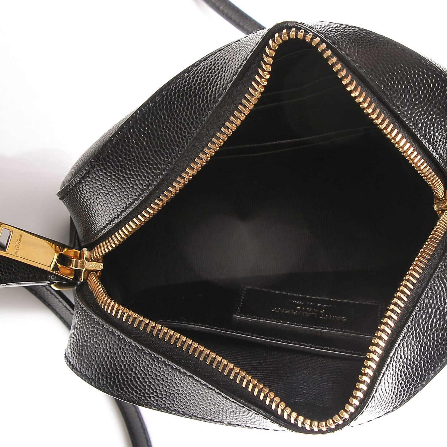 Grain De Poudre Small Classic Monogram Camera Bag Black