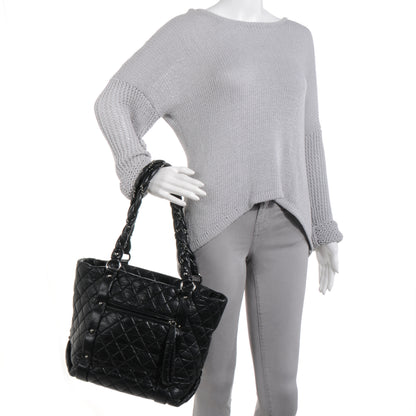 Chanel Ligne Lady Braid Tote Black 2 of 8