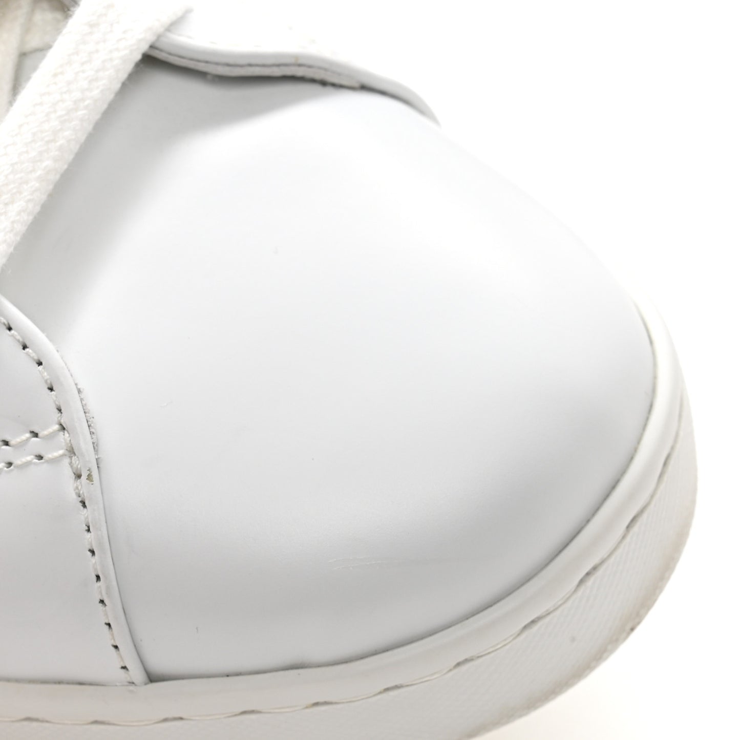 Spazzolato Rois Metal Triangle Logo 25mm Sneakers 39.5 White Soleil