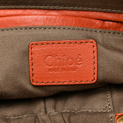 Chloe Calfskin Small Marcie Satchel Maple Leaf 6 of 17