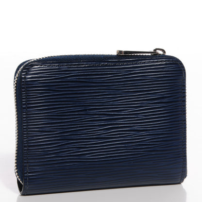 Louis Vuitton Epi Zippy Coin Purse Indigo 3 of 8