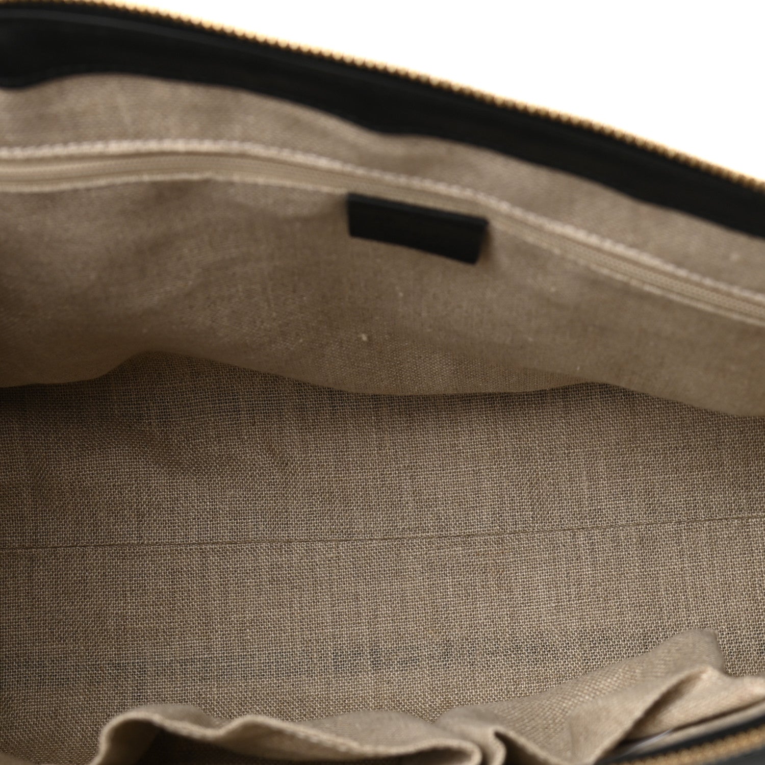 Gucci Soft Microguccissima Medium Zippered Satchel Black 5 of 10