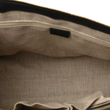 Gucci Soft Microguccissima Medium Zippered Satchel Black 5 of 10