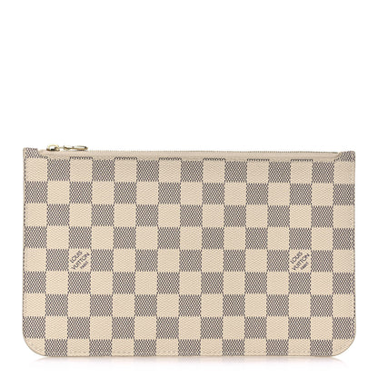Louis Vuitton Damier Azur Neverfull MM GM Pochette 1 of 7