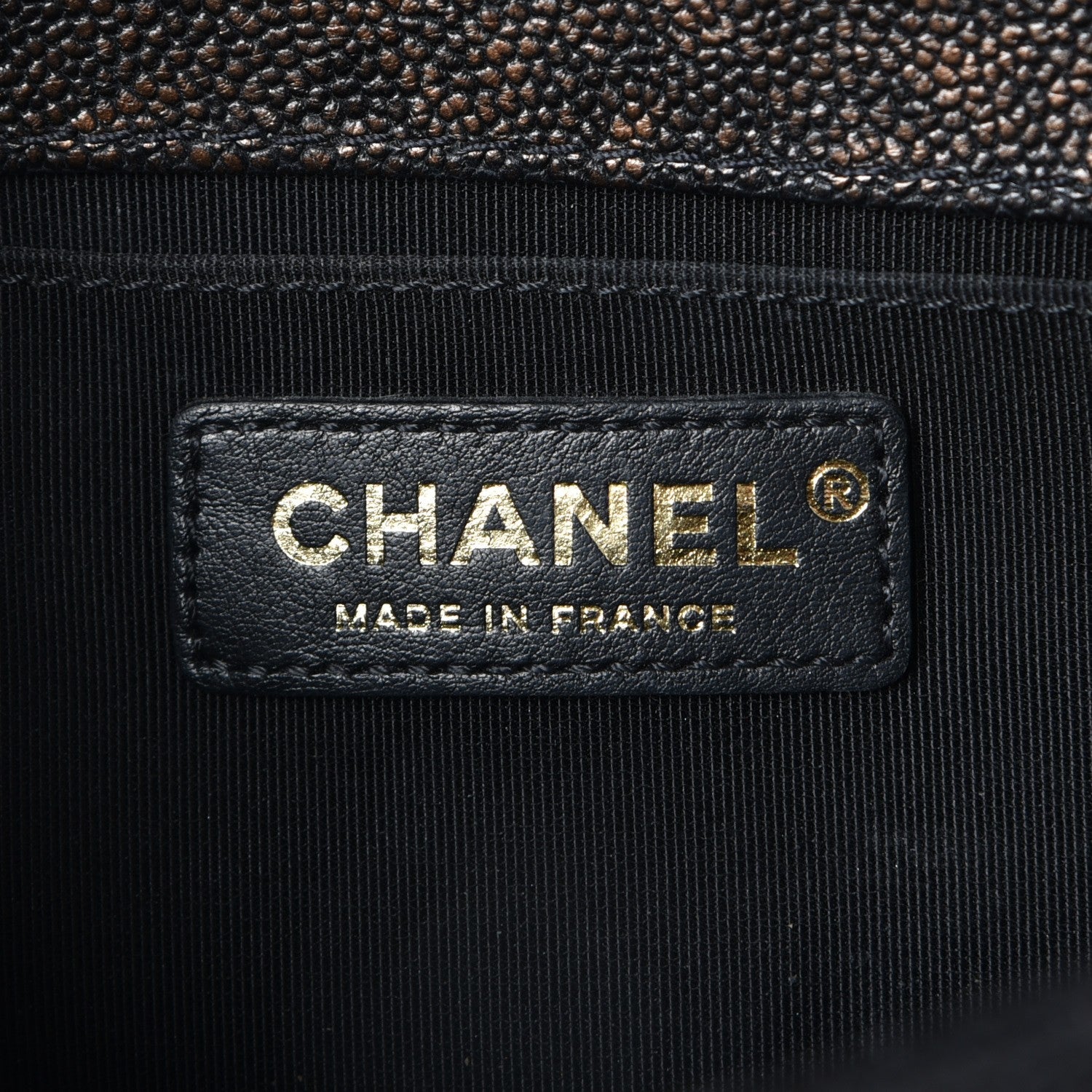 Chanel Patinated Calfskin Chevron Quilted Medium Braid Around Boy Flap Brown 6 of 10