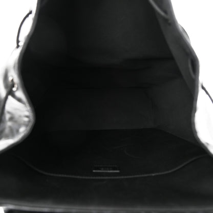 Christian Dior Canvas CD Diamond Hit The Road Backpack Black 5 of 13
