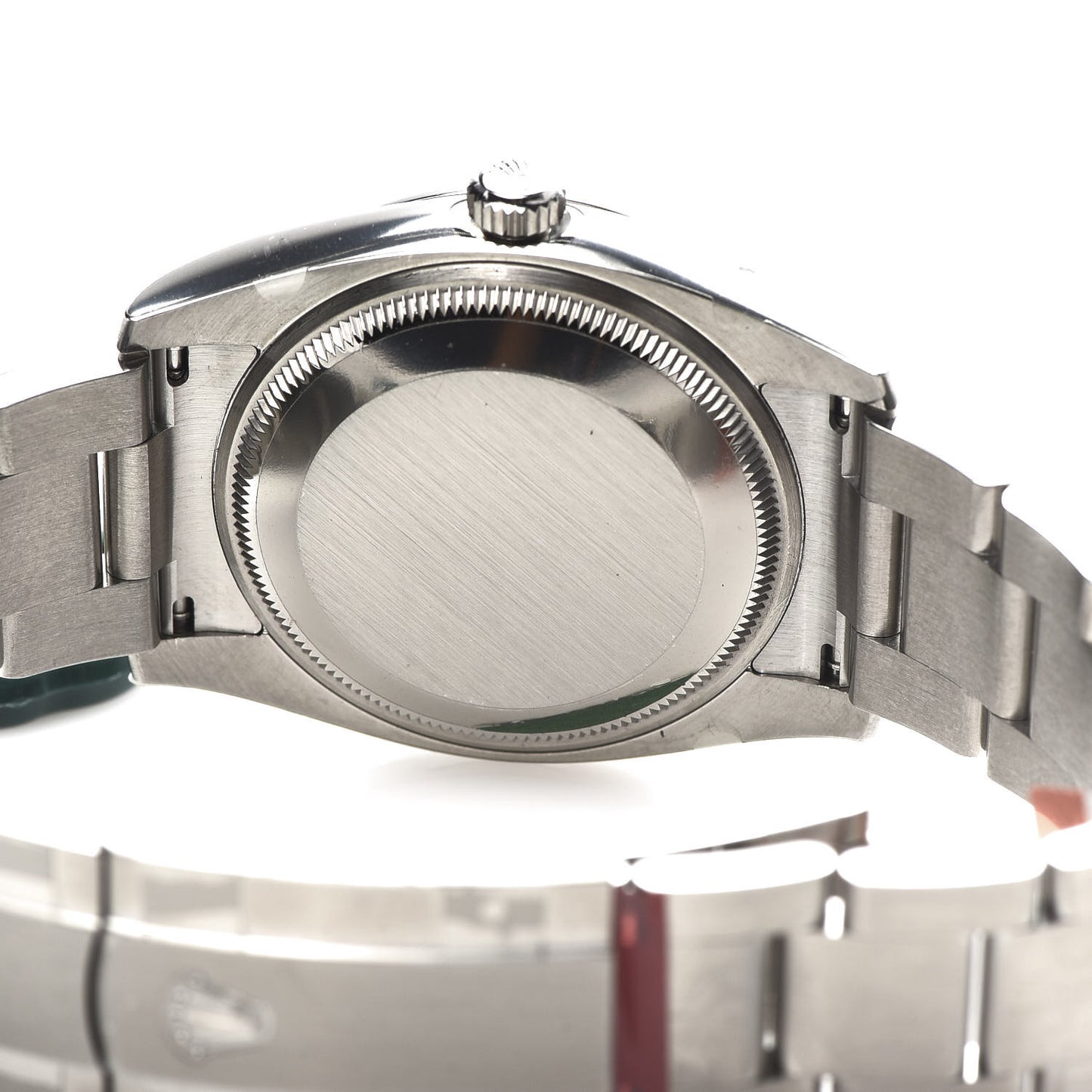 Stainless Steel 34mm Oyster Perpetual Watch Black 114200