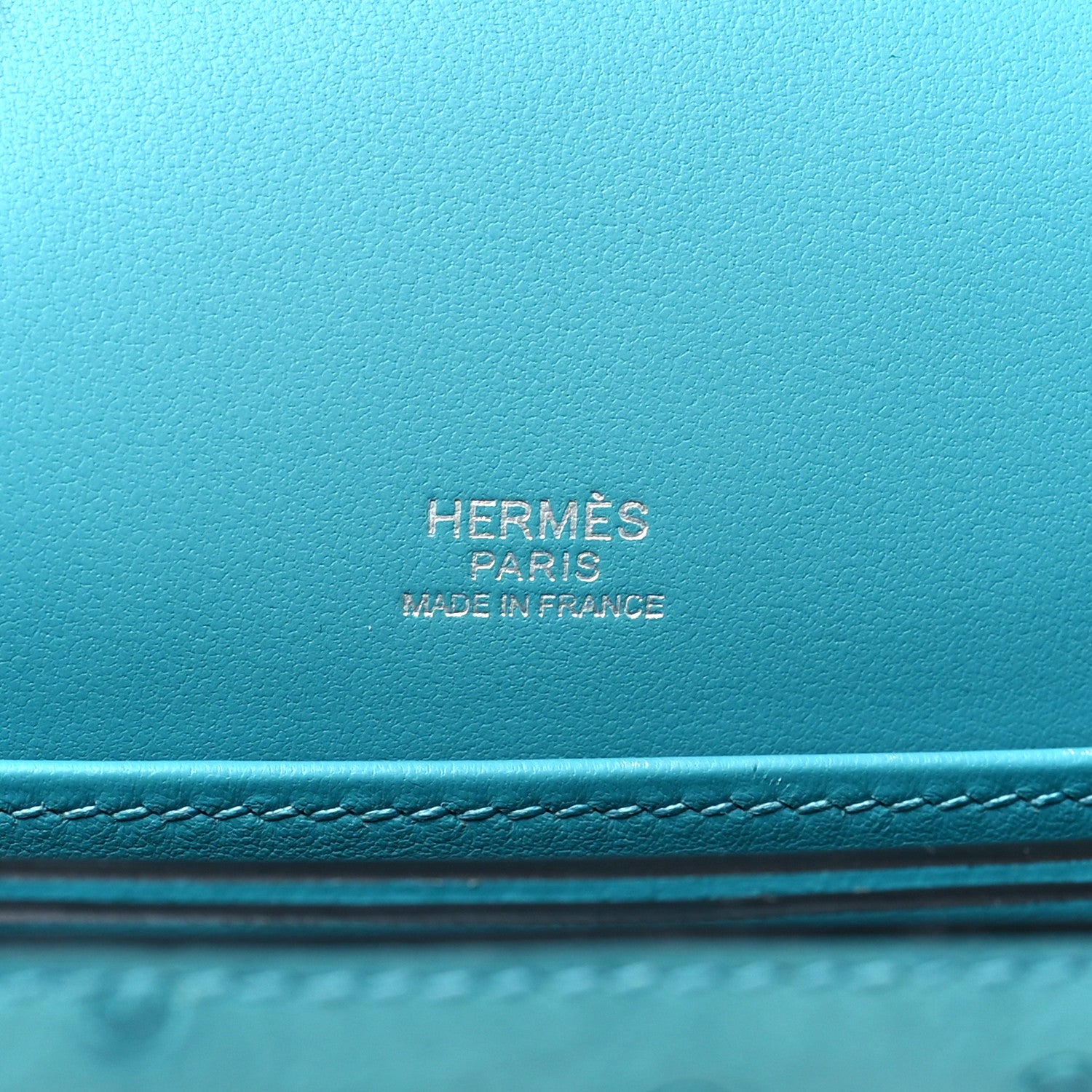 Hermes Ostrich Sac Roulis 23 Vert Verone 6 of 13