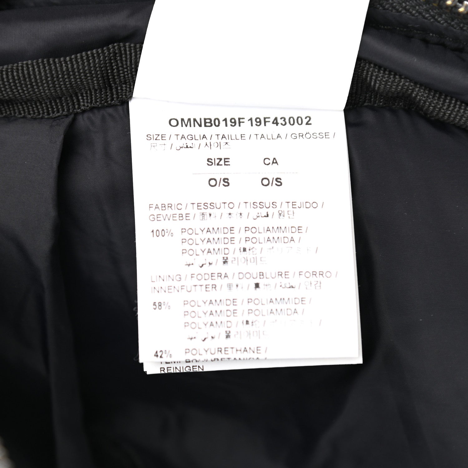 Off-White Nylon Industrial Puffy Backpack Black 7 of 12