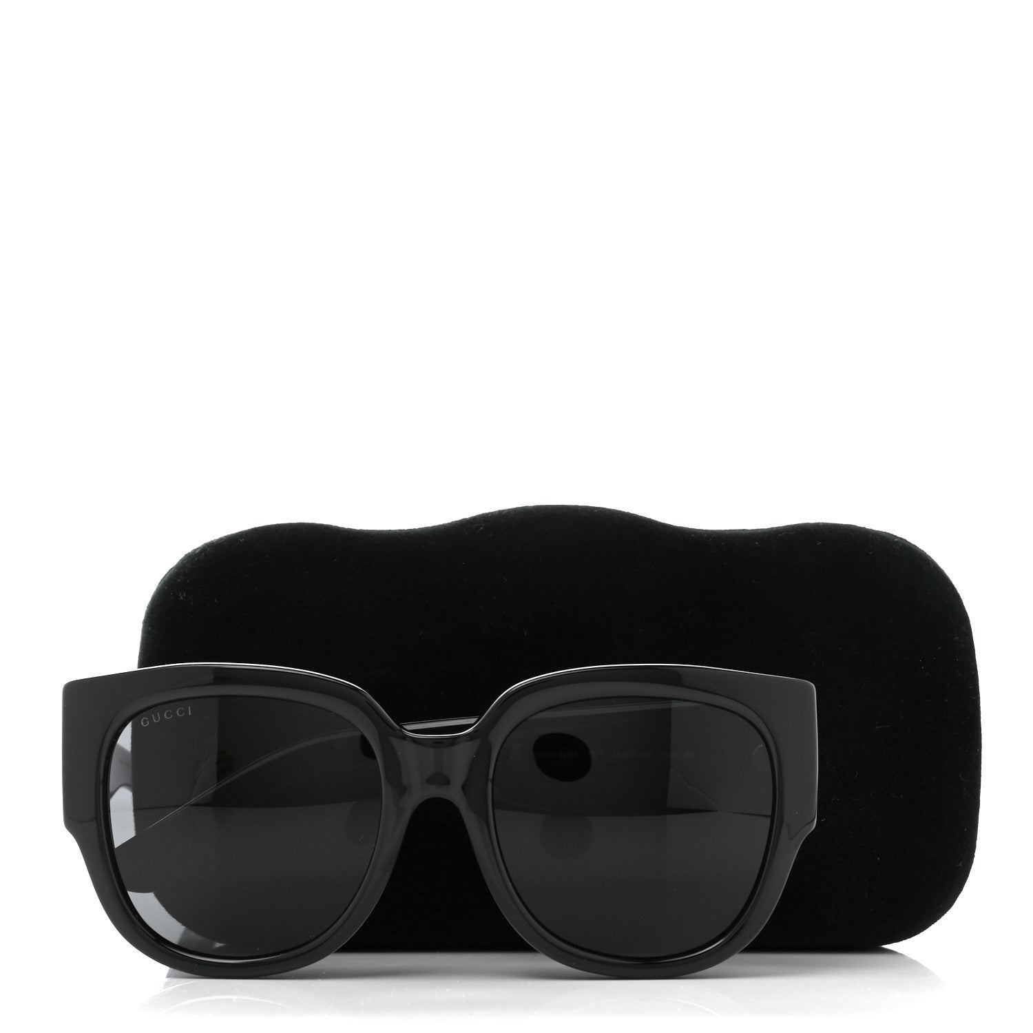 Gucci Acetate Square Frame Sunglasses GG0142SA Black 8 of 8
