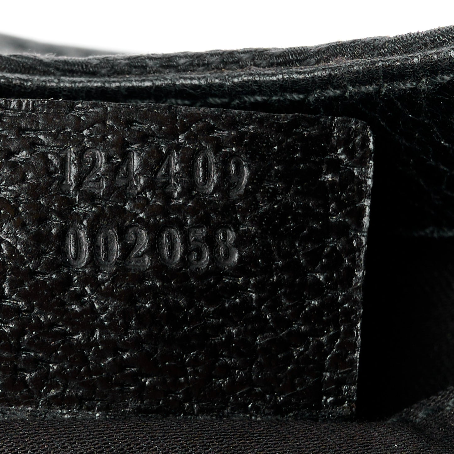 Monogram Calfskin Large Bardot Tote Black