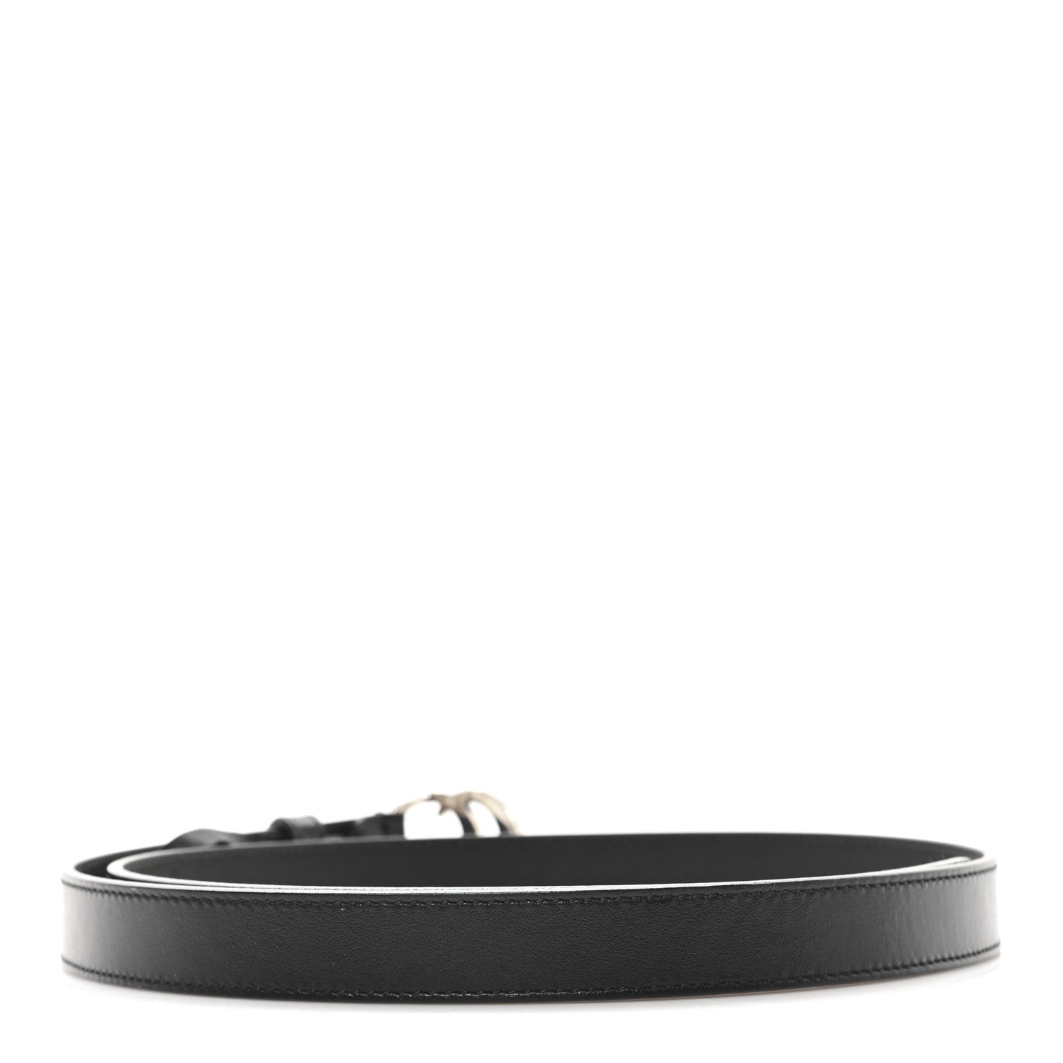 Gucci Calfskin Double G 20mm Belt 90 36 Black 2 of 4