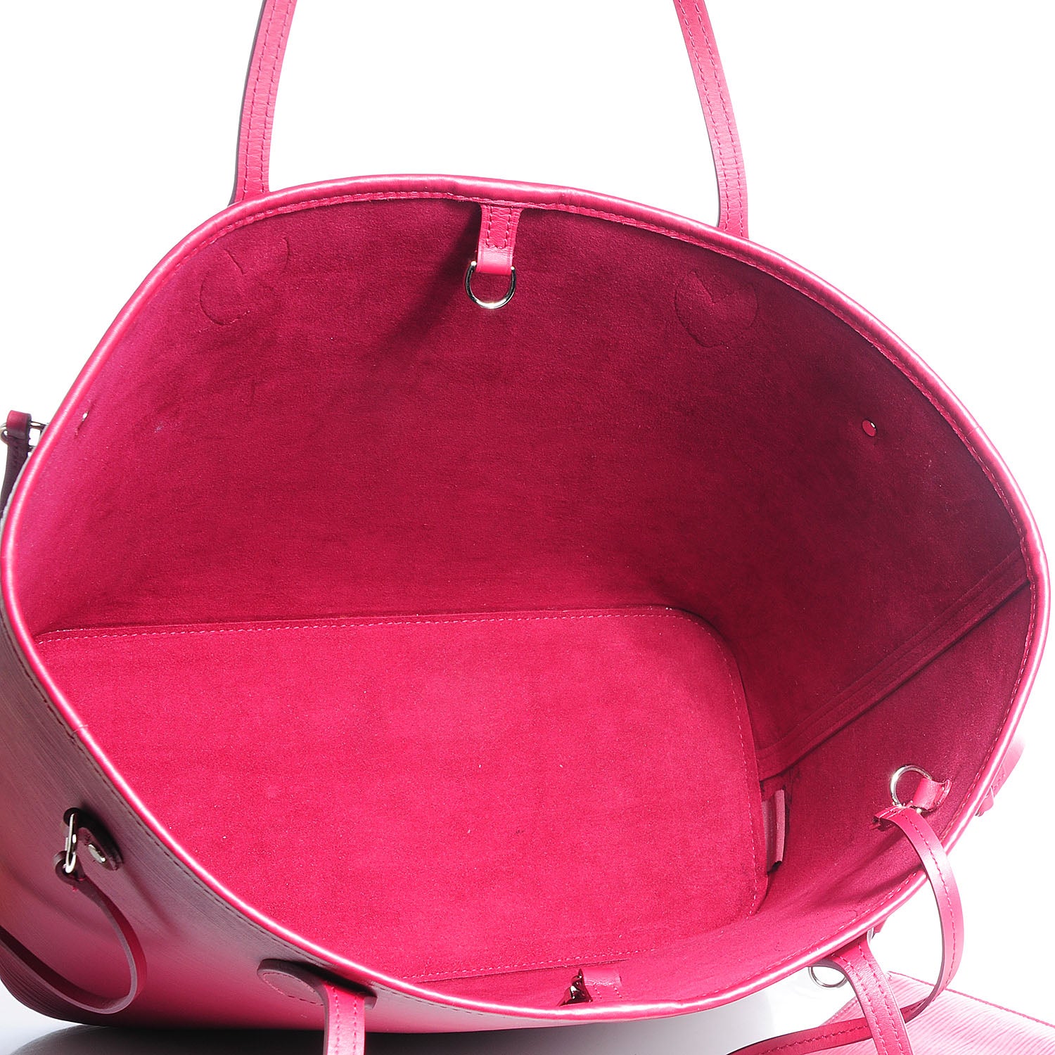 Louis Vuitton Epi Neverfull MM Fuchsia 8 of 8
