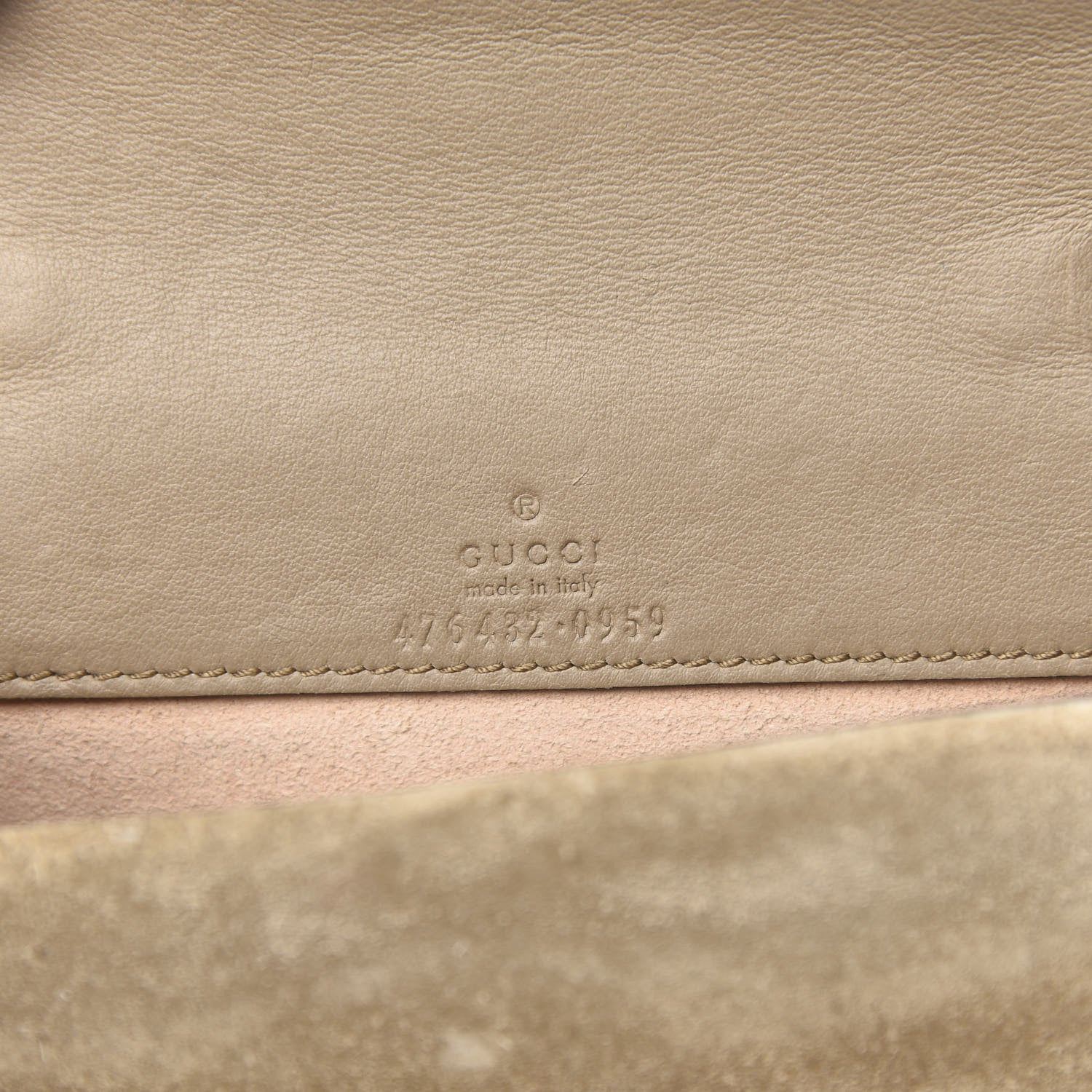 Gucci GG Supreme Monogram Super Mini Dionysus Shoulder Bag Taupe 6 of 9