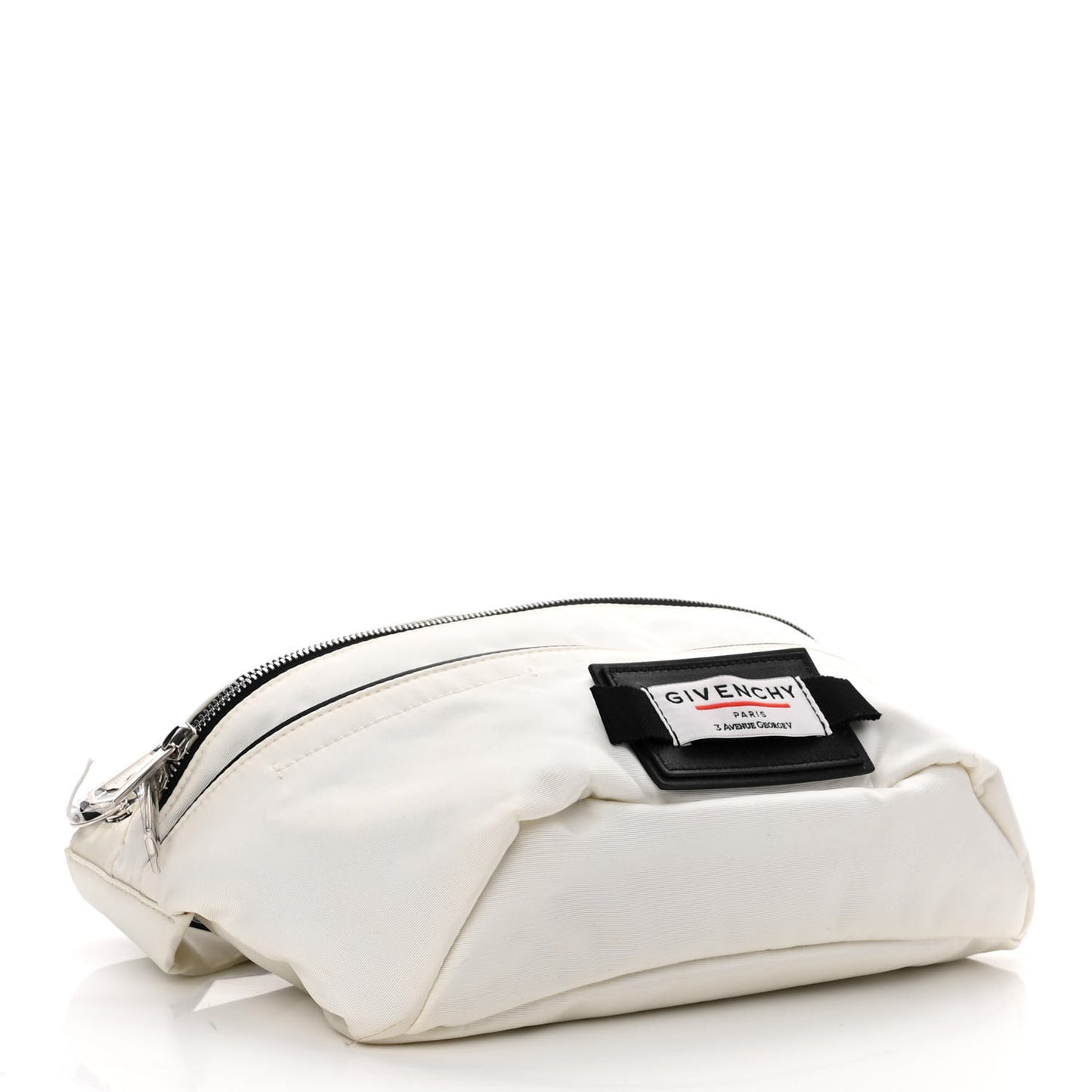 Nylon Downtown Bum Bag White Black