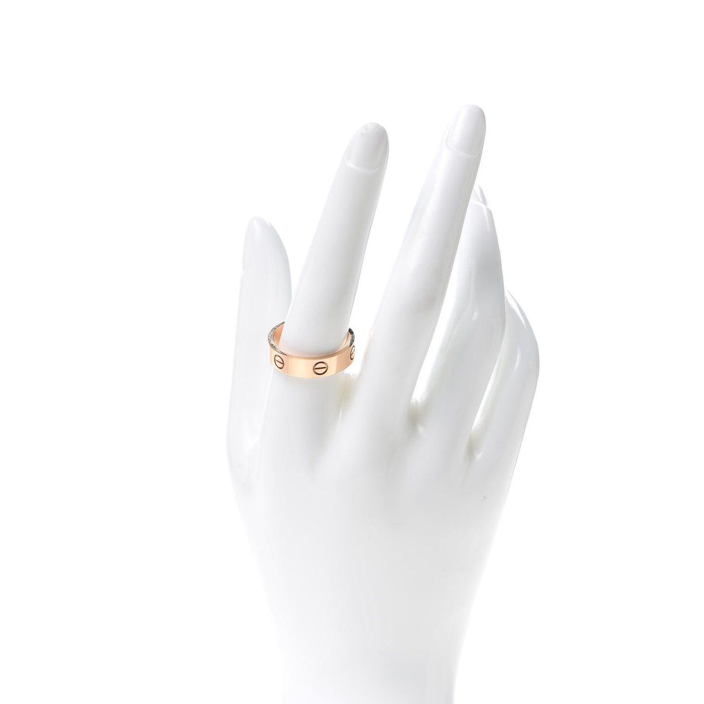 18K Pink Gold 5.5mm LOVE Ring 62 10