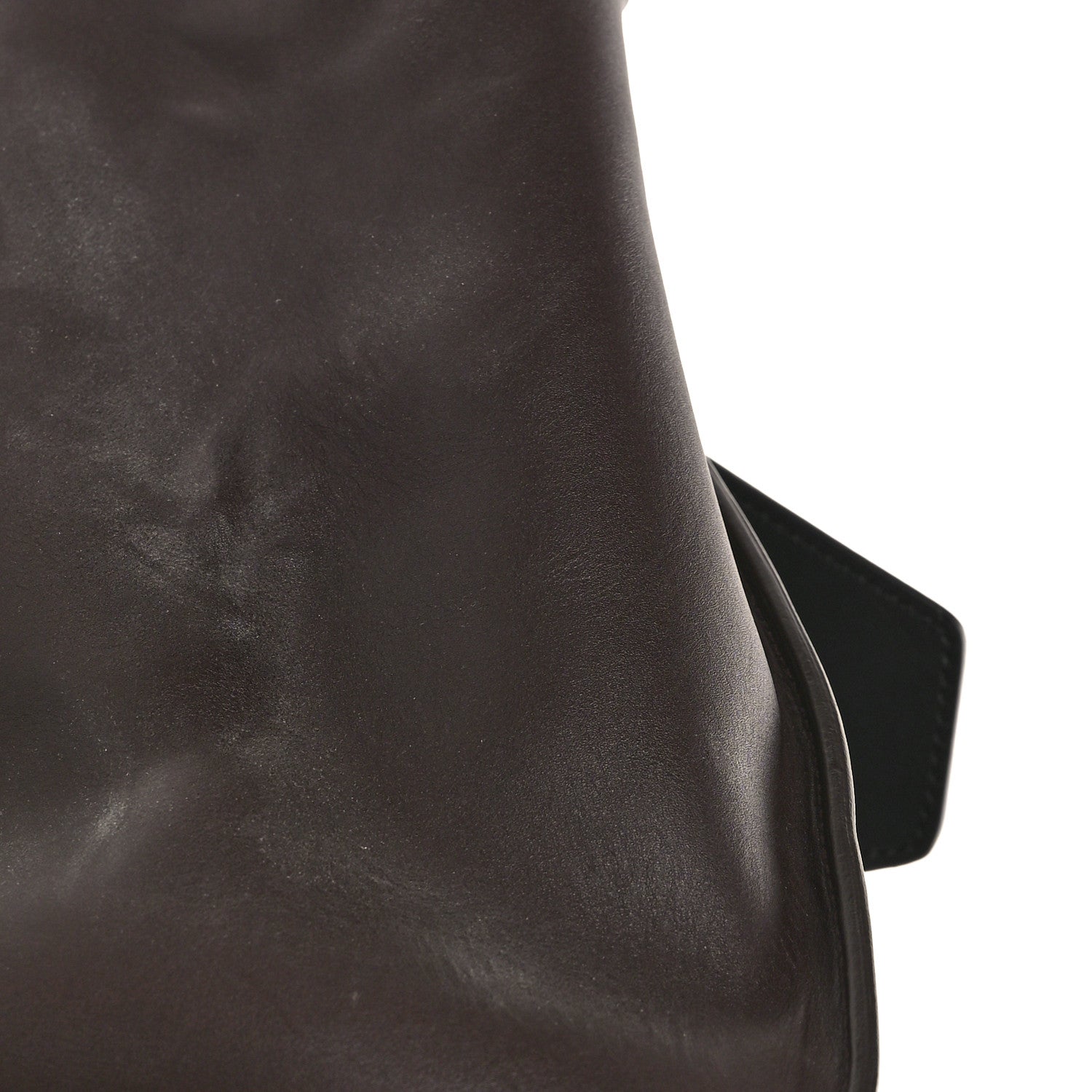 Celine Smooth Calfskin Large Bi-Color Tie Knot Tote Black Burgundy 10 of 10