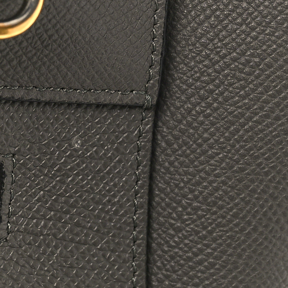 Celine Grained Calfskin Micro Belt Bag Grey 10 of 12