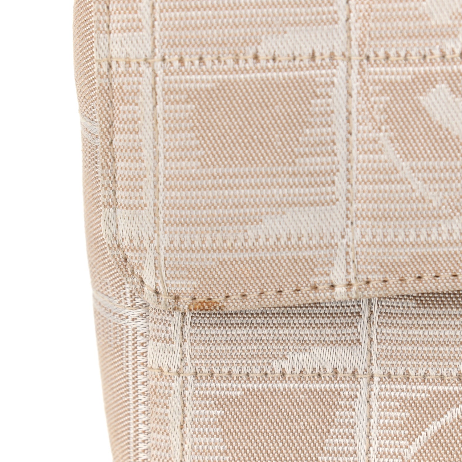 Chanel Nylon Medium Travel Flap Light Beige 11 of 12