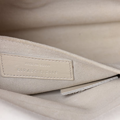Saint Laurent Calfskin Classic Y Clutch White 8 of 17