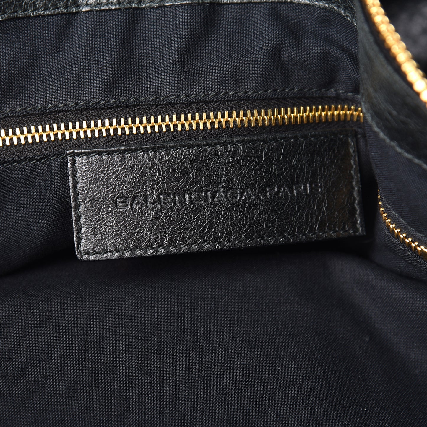 Agneau Giant 21 Gold Hardware Work Black
