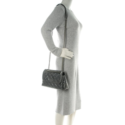 Chanel Calfskin Small Lady Pearly Flap Grey 2 of 8