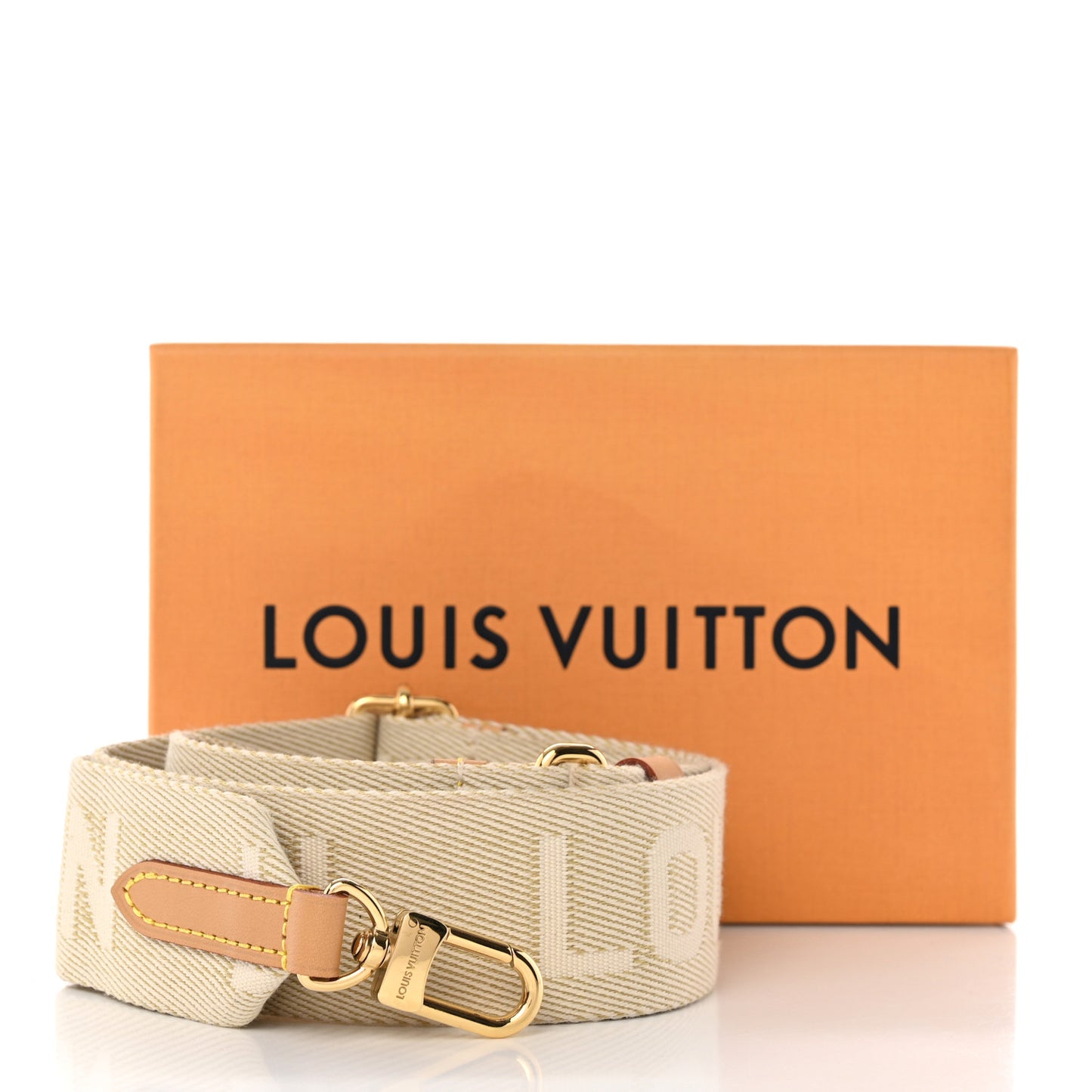 Monogram Multi Pochette Accessories Shoulder Strap Cream