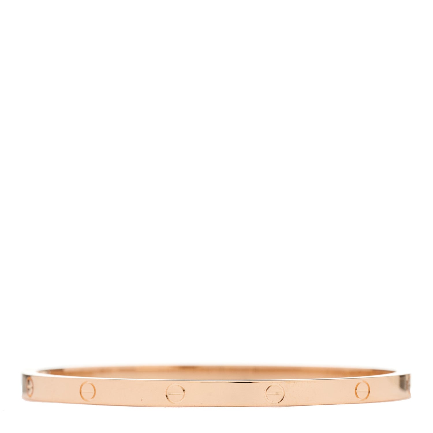 Cartier 18K Pink Gold Small LOVE Bracelet 16 2 of 8