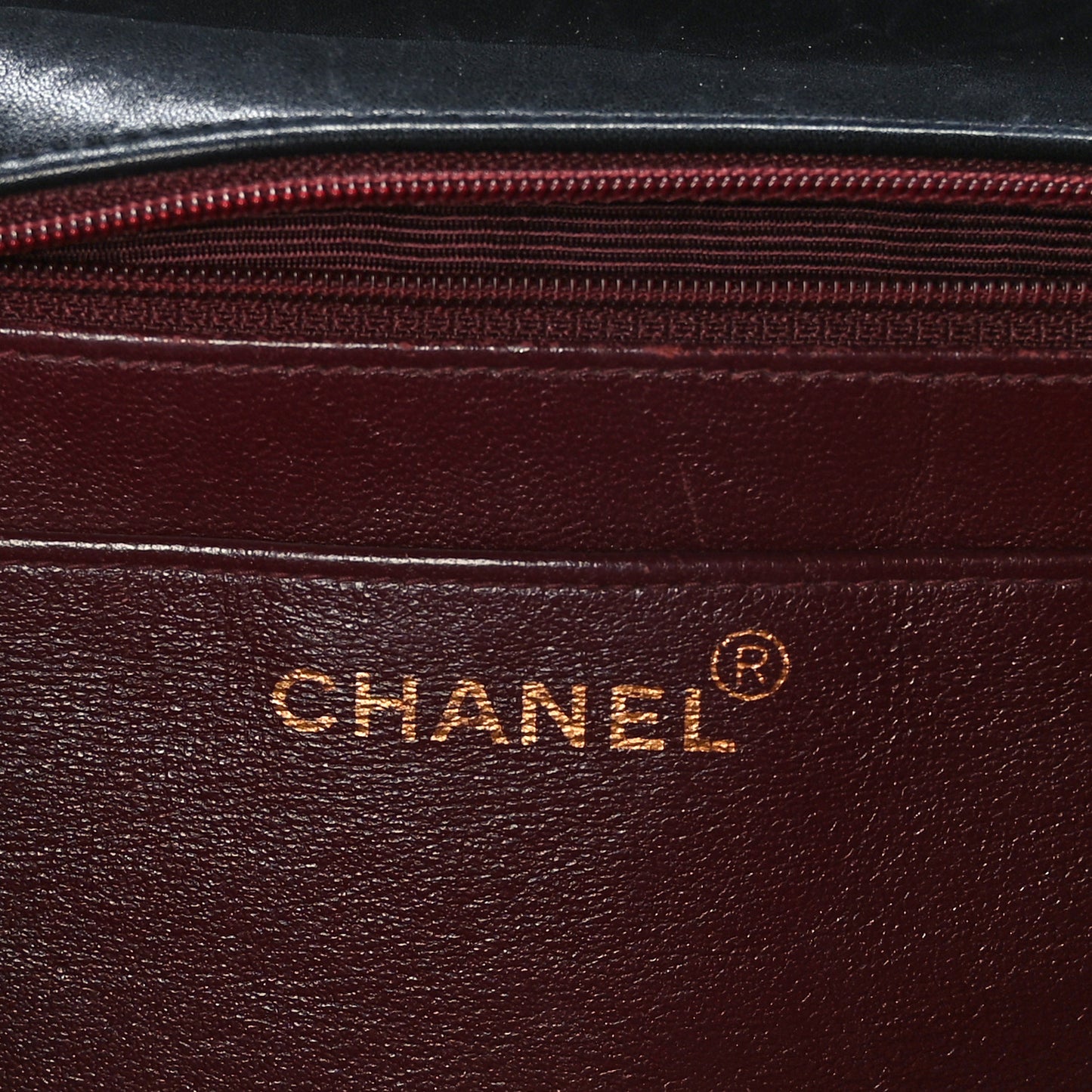Lambskin Quilted XL Jumbo Single Flap Black