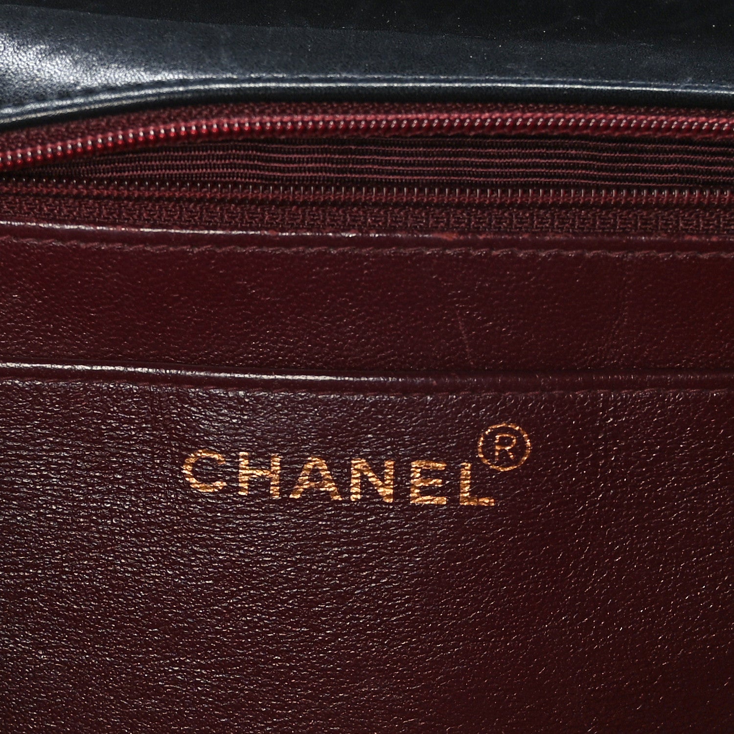 Chanel Lambskin Quilted XL Jumbo Single Flap Black 6 of 10