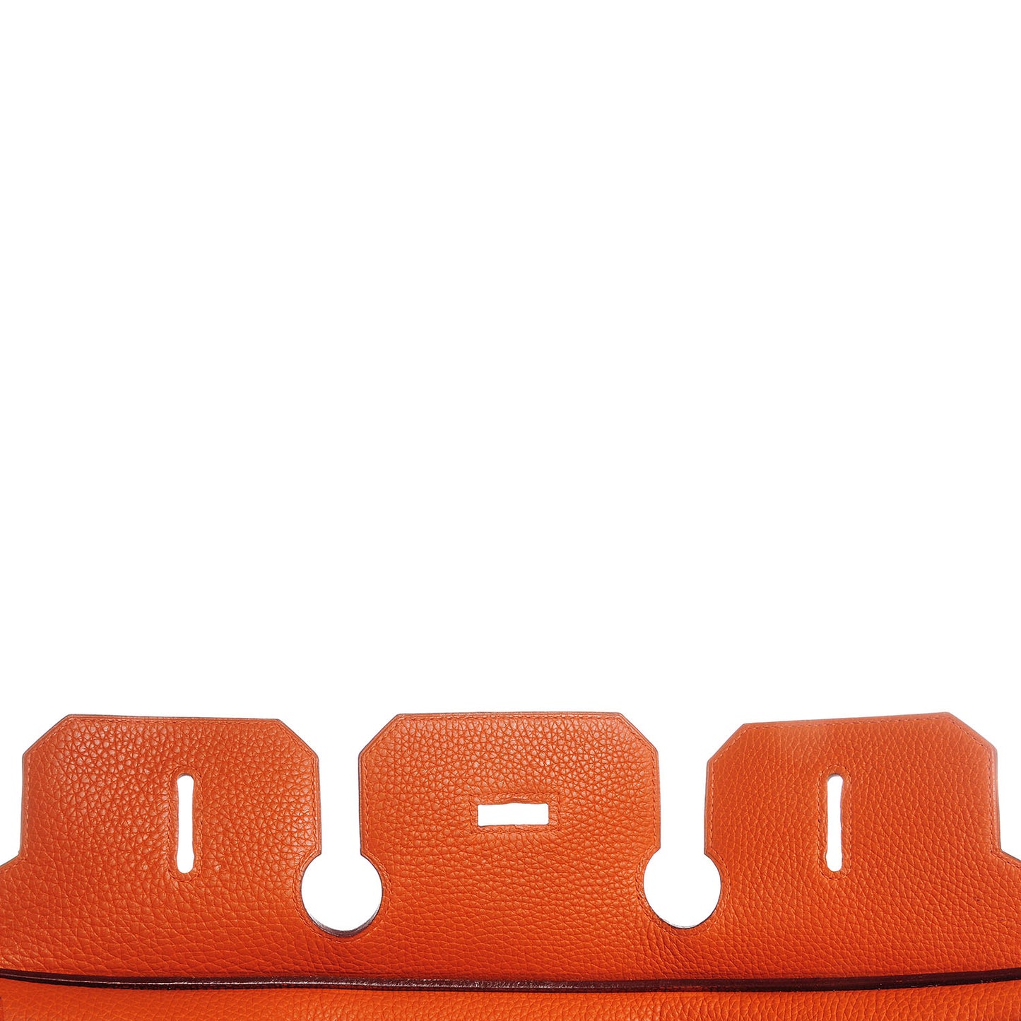 Taurillon Clemence JPG Birkin 42 Orange