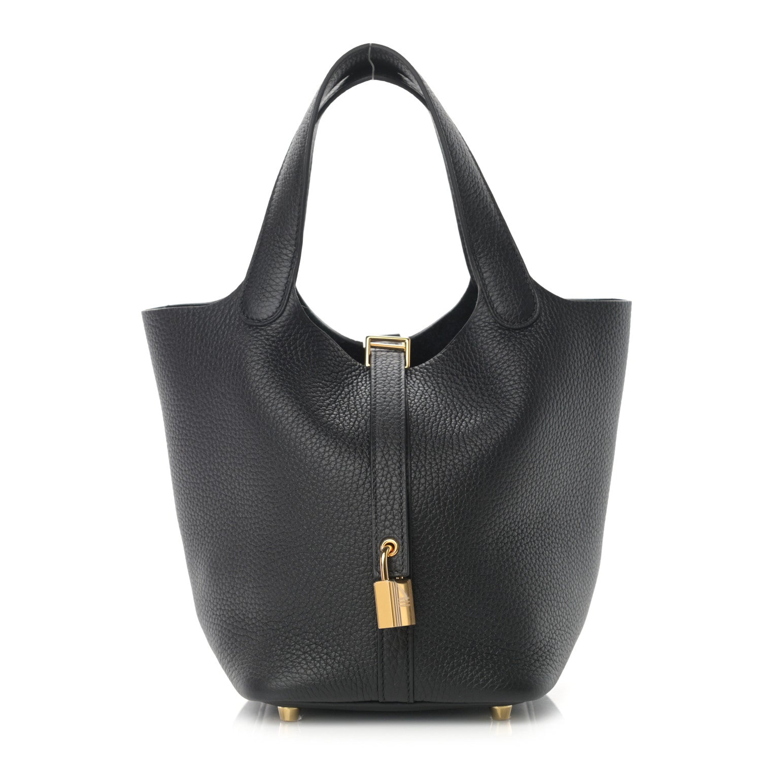 Hermes Taurillon Clemence Picotin Lock 18 PM Black 1 of 11